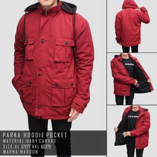 PARKA HOODIE POCKET