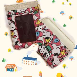 Snoopy皮夾+悠遊卡夾