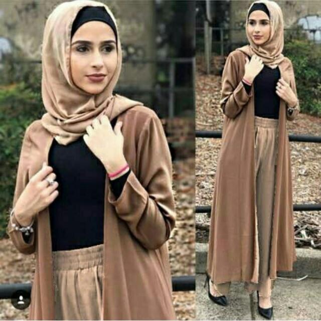 4in1 Halikah Hijab Bahan Spandek Long Cardiinnercelanapasmina