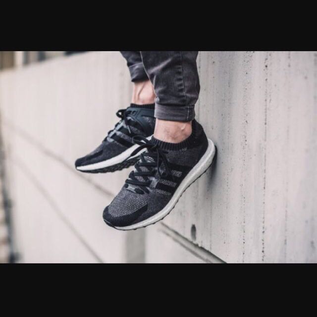 Adidas EQT Support Ultraboost PK Core Black Men s Fashion