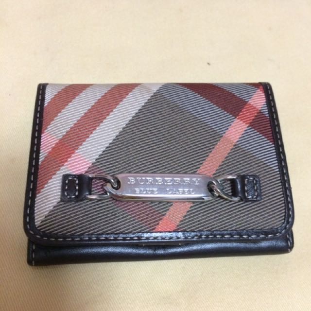 Burberry Blue Label Wallet Men s Fashion Watches Accessories Wallets Card Holders on Carousell