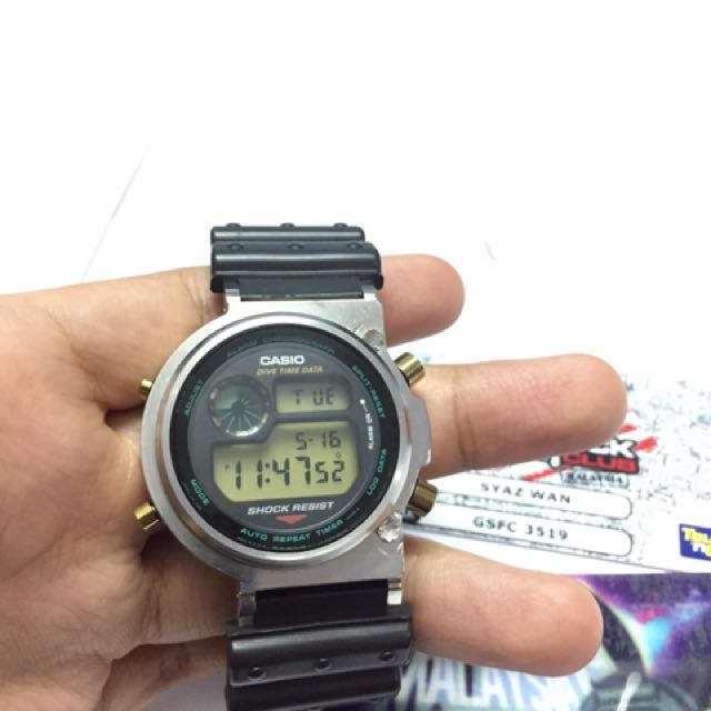 Casio G-Shock Dw-6300 Frogman 1St Model, Men'S Fashion, Watches &  Accessories, Watches On Carousell
