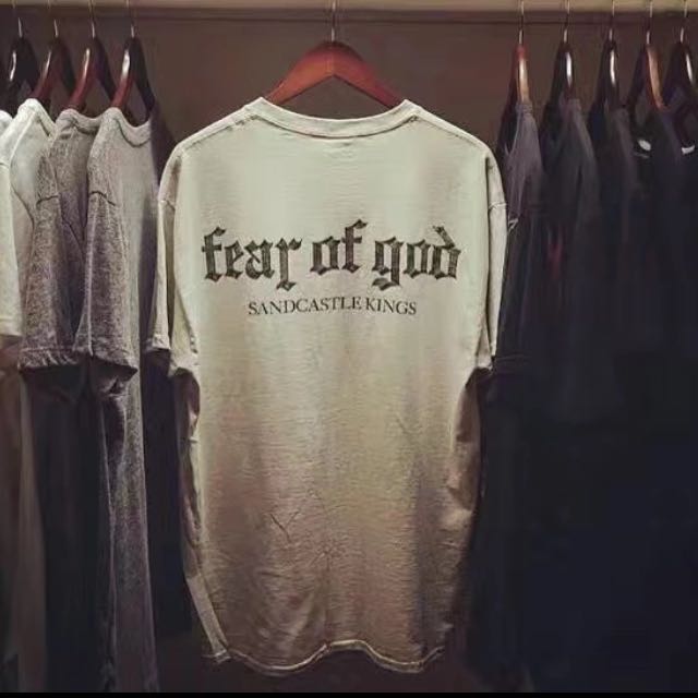 fear of god sandcastle kings t shirt