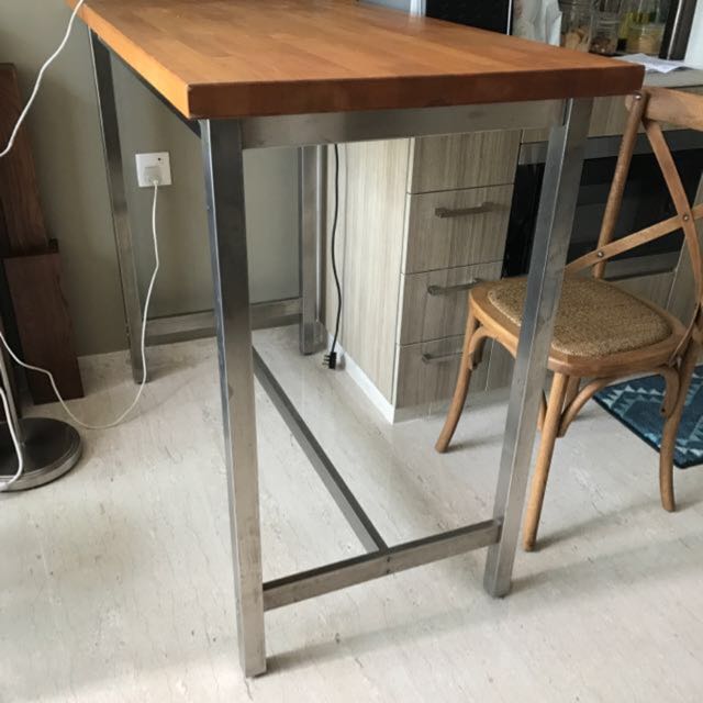 Ikea Utby Underframe High Table Leg Furniture Others On Carou