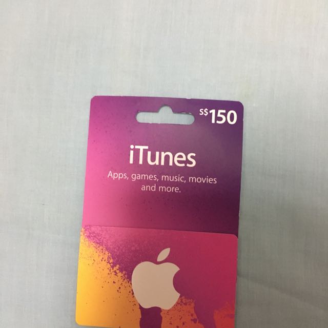 iTunes Gift Card, Tickets &amp; Vouchers, Vouchers on Carousell