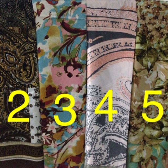 Kerudung Segi Empat Bahan Satin Silk Olshop Fashion Olshop Muslim