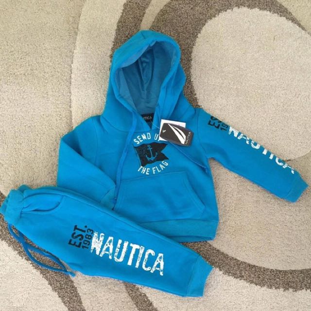Kids Nautica Tracksuit Babies Kids Boy S Apparel On Carousell