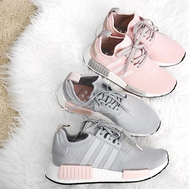 pink and grey adidas nmd r1