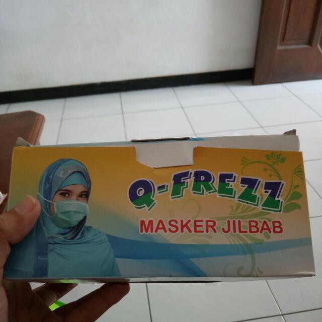Masker Jilbab Warna Womens Fashion Womens Accessories On Carousell
