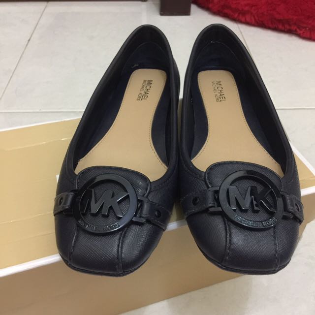 michael kors fulton moc navy
