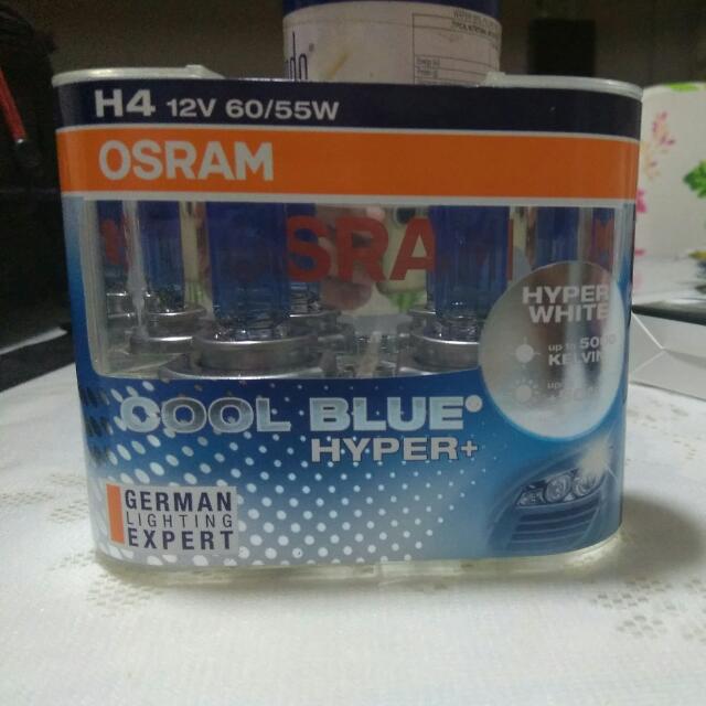 Osram Cool Blue Hyper H4 Car Accessories On Carousell