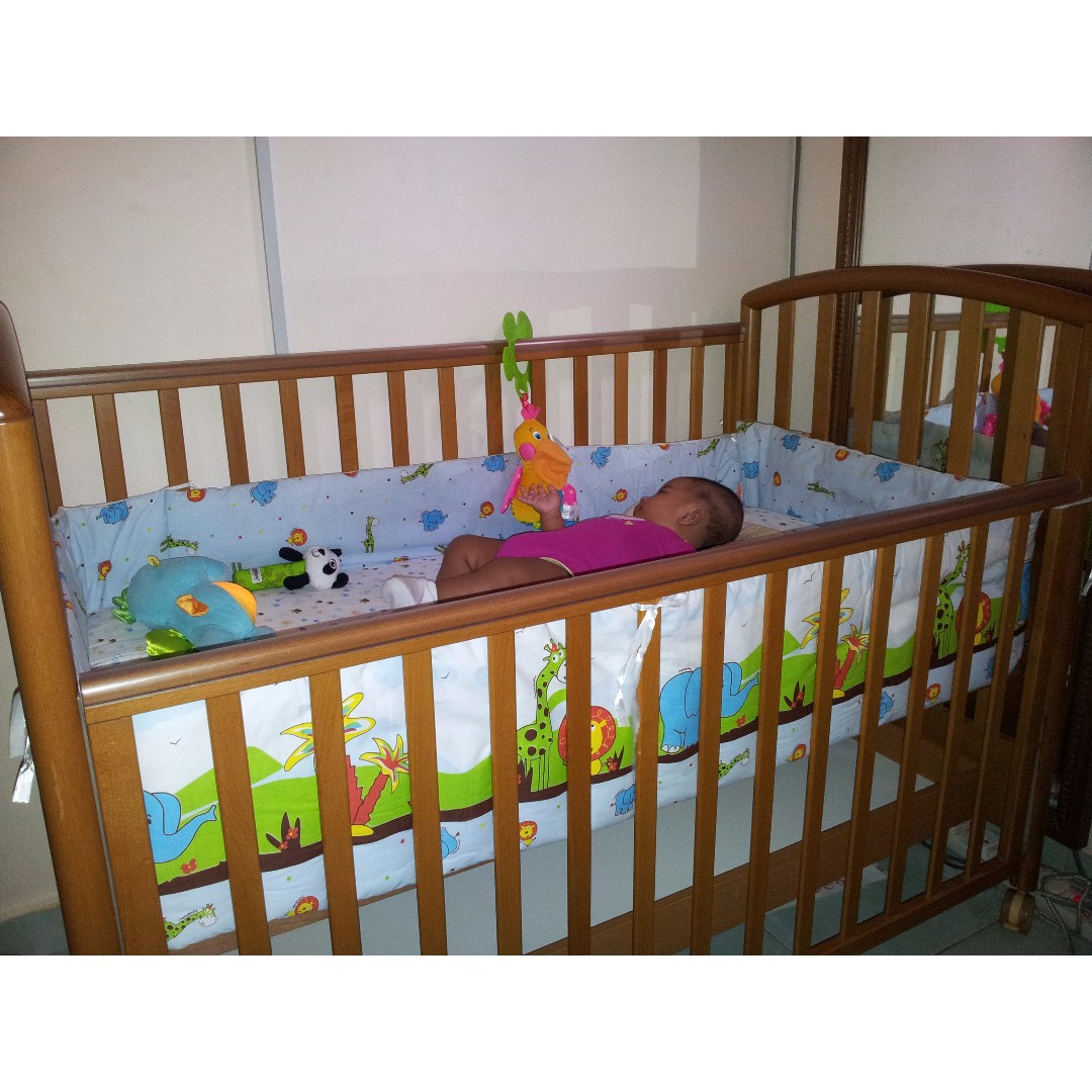 PALI BABY COT, Babies & Kids, Nursing & Feeding, Baby High Chairs on