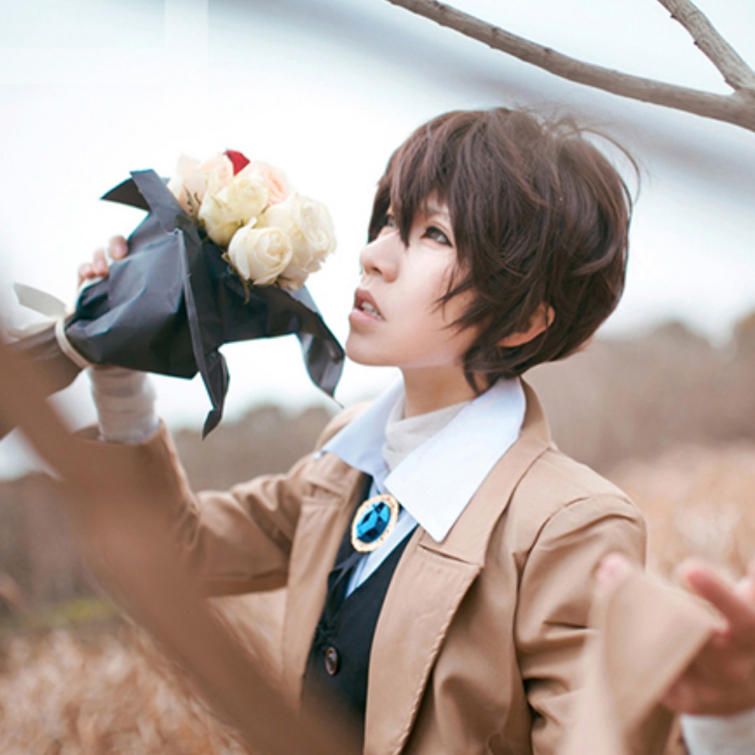 Wallpaper Po Bungou Stray Dogs Dazai Osamu Cosplay Entertainment J Pop On Desktop Wallpaper Free