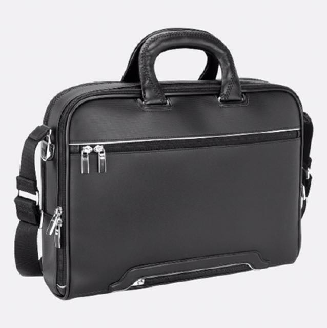 Tumi Arrive Narita Slim Leather Briefcase Fesyen Pria Tas Dompet di Carousell