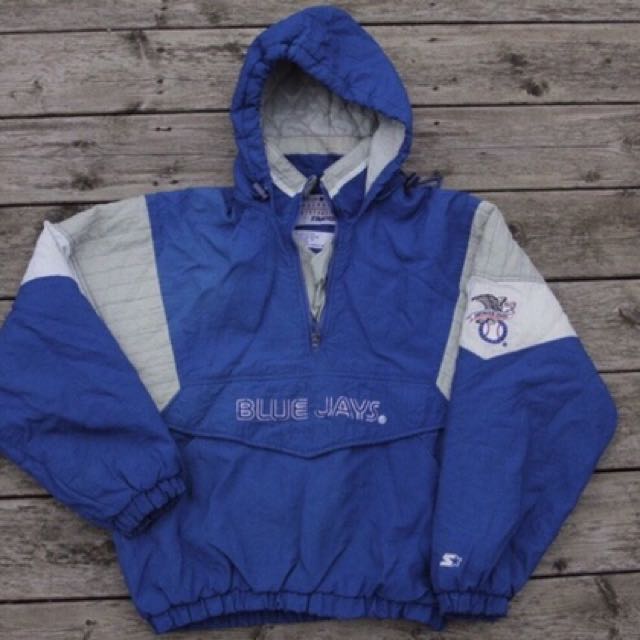 Vintage Blue Jays Starter Jacket, Sports, Athletic & Sports Clothing on  Carousell