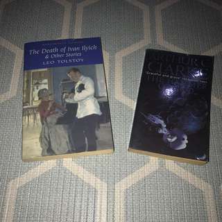 Buku Paket #4 (the Death Of Ivan Ilyoch & Other Stories By Leo Tolstoy +  Arthir C Clarke)