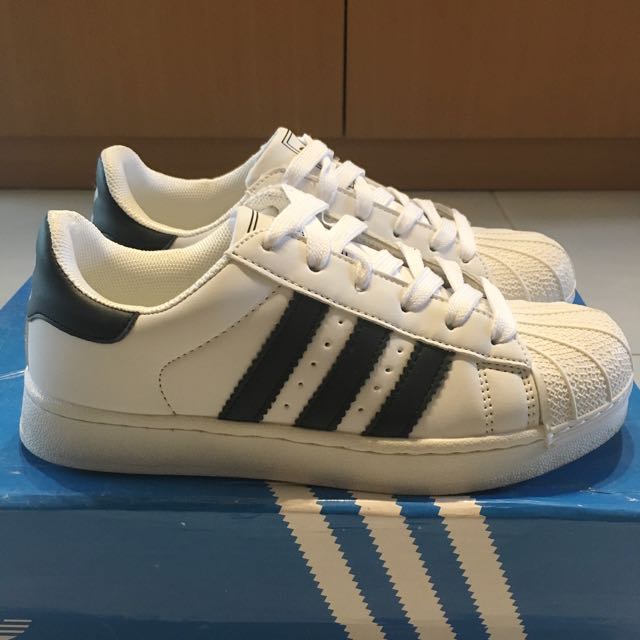 Adidas Superstar Replica, Women's Fashion, Shoes on Carousell