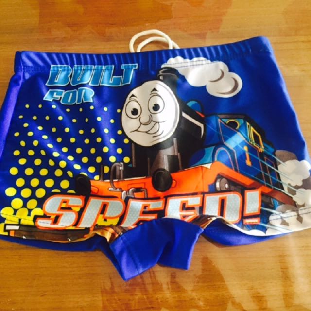 thomas the train swim trunks