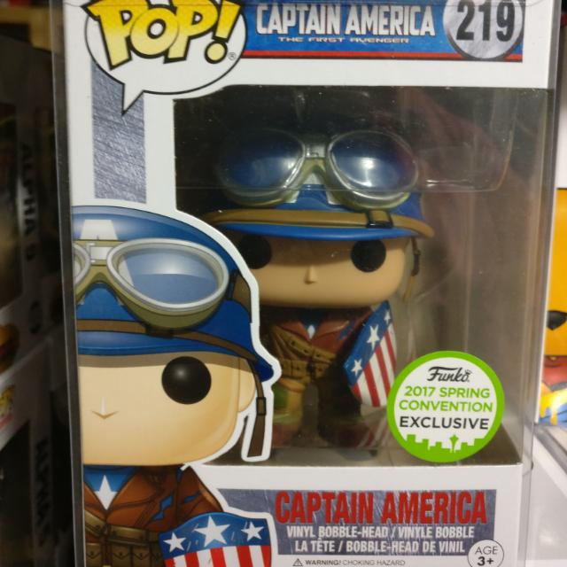 funko pop 219 captain america