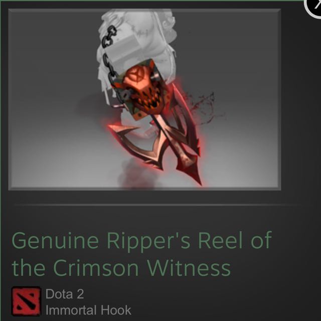 Dota 2 Pudge Immortal Hook Toys Games Video Gaming