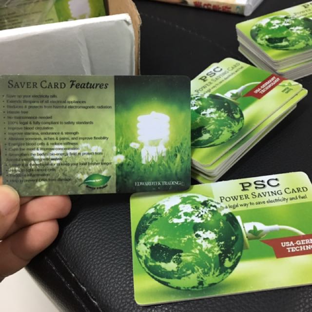 energy saver card