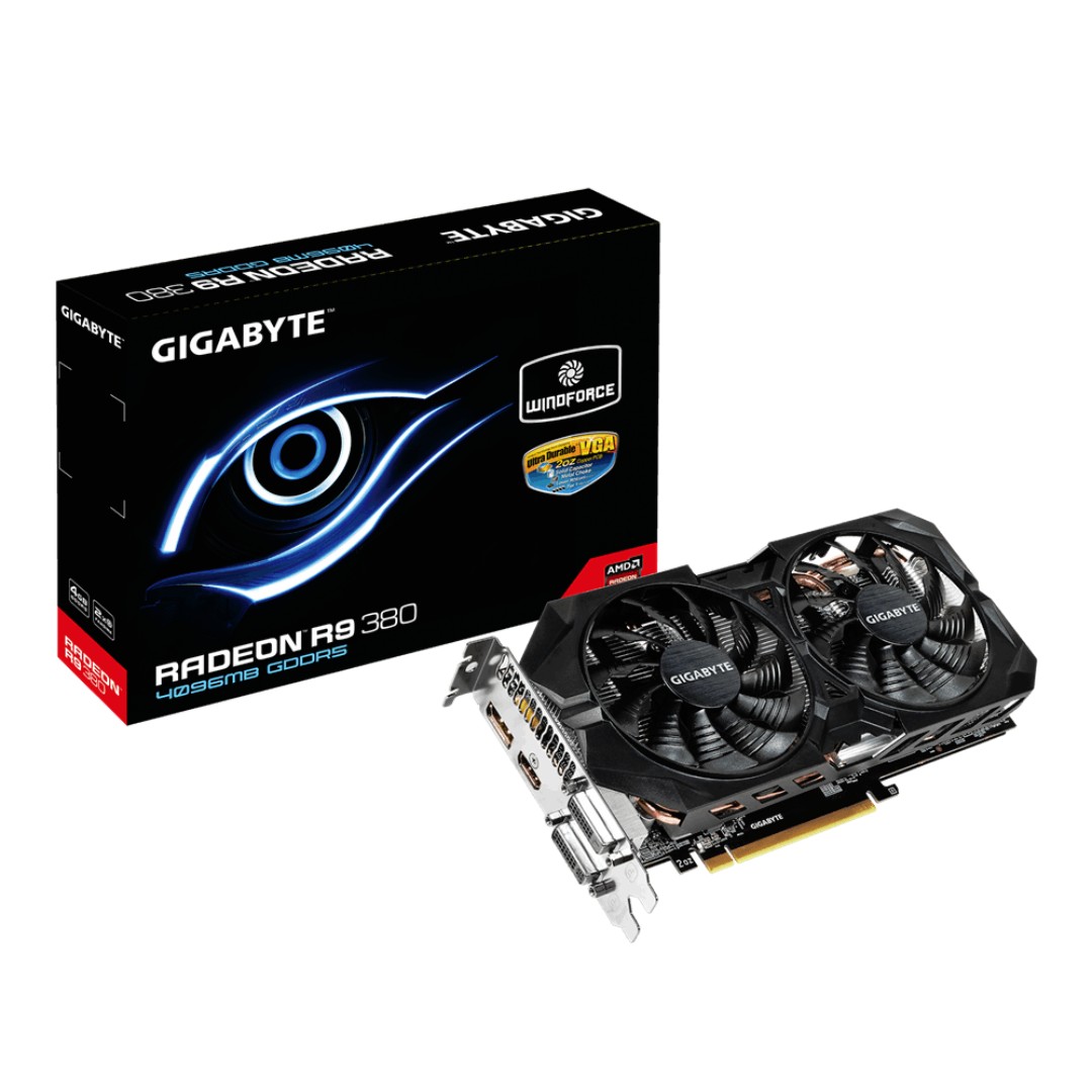 Gigabyte Radeon R9 380 Directx 12 Gv R938wf2 4gd Rev 1 0 4gb 256 Bit Gddr5 Pci Express 3 0 Atx Video Card Electronics Computer Parts Accessories On Carousell