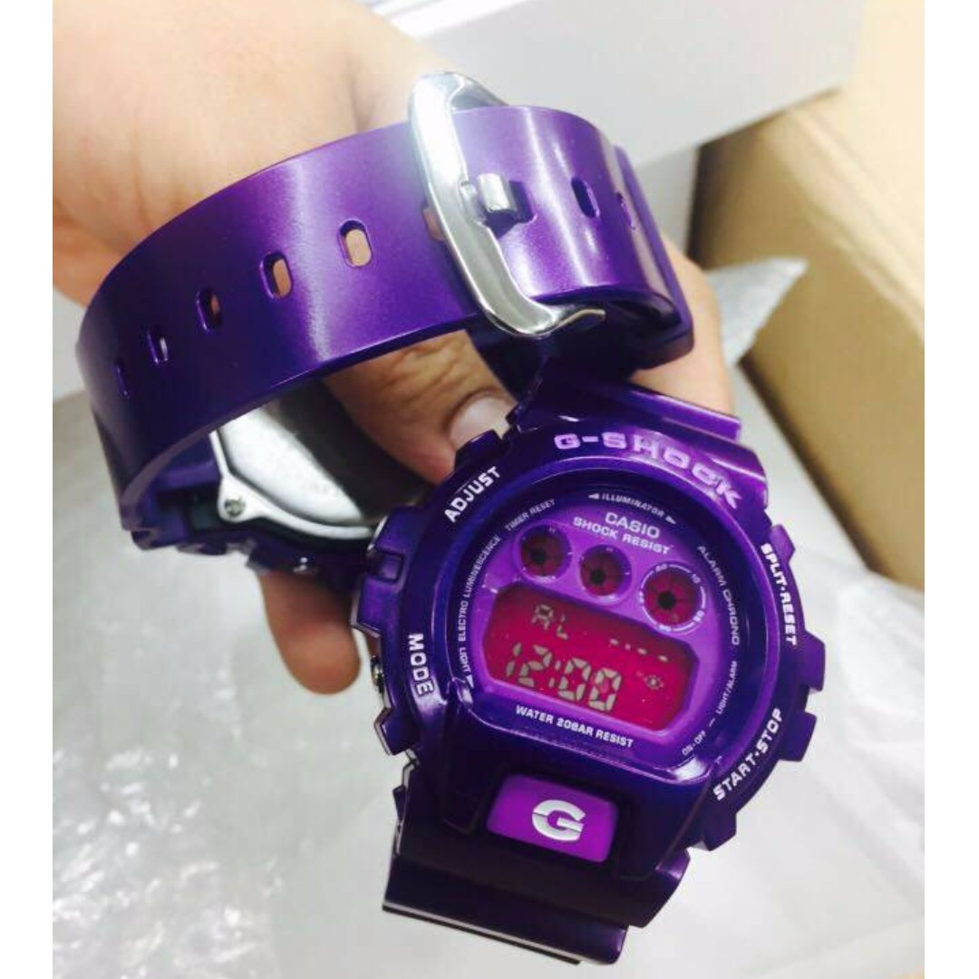 gshock dw6900 purple