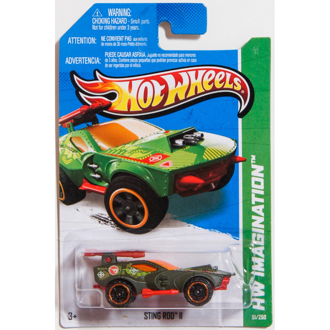 Hot wheels sting top rod 2 treasure hunt