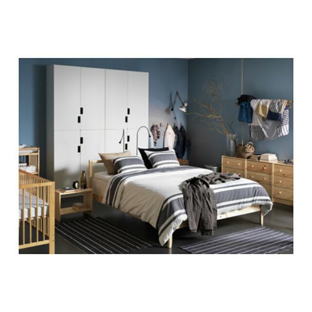 Ikea FJELLSE queen Bed frame / katil, Furniture & Home Living