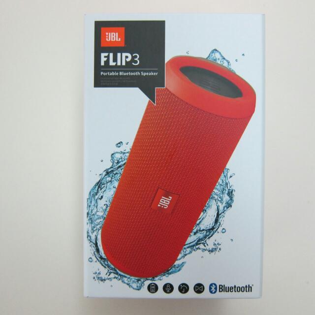 JBL Harman FLIP 3. Portable Bluetooth Speaker, Audio, Soundbars
