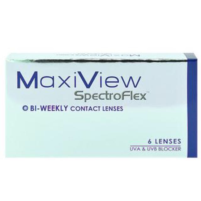 MaxiView Spectroflex Biweekly Contact Lenses, Furniture & Home Living