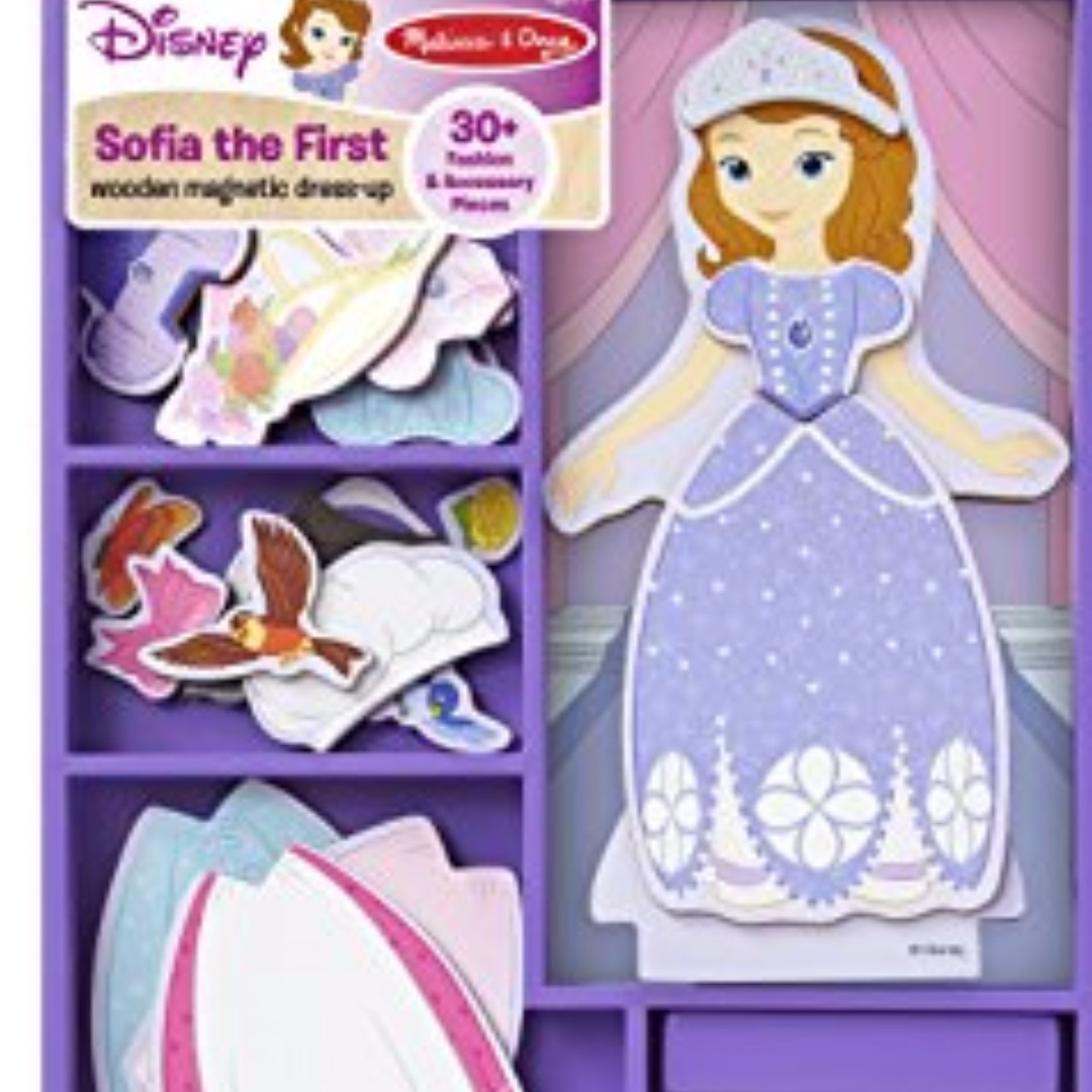 melissa and doug disney magnetic dolls