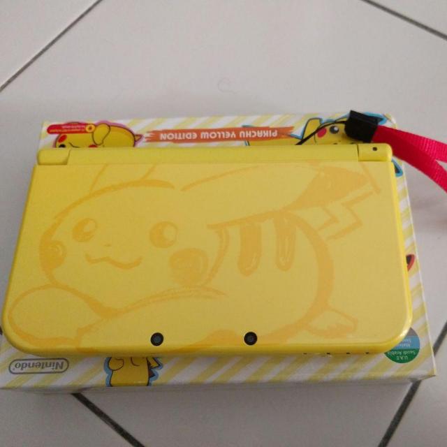 New 3DS XL Pikachu Limited Edition, Video Gaming, Video Game Consoles