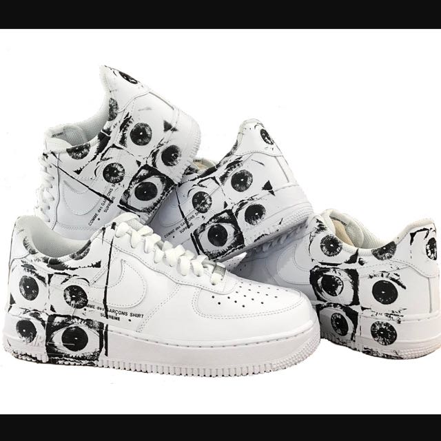 Cdg supreme air force 1 on sale