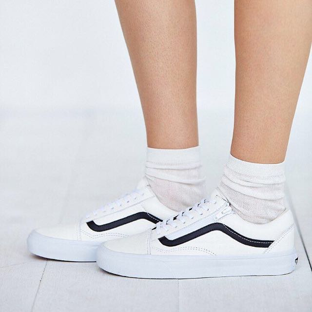 vans leather school shoes