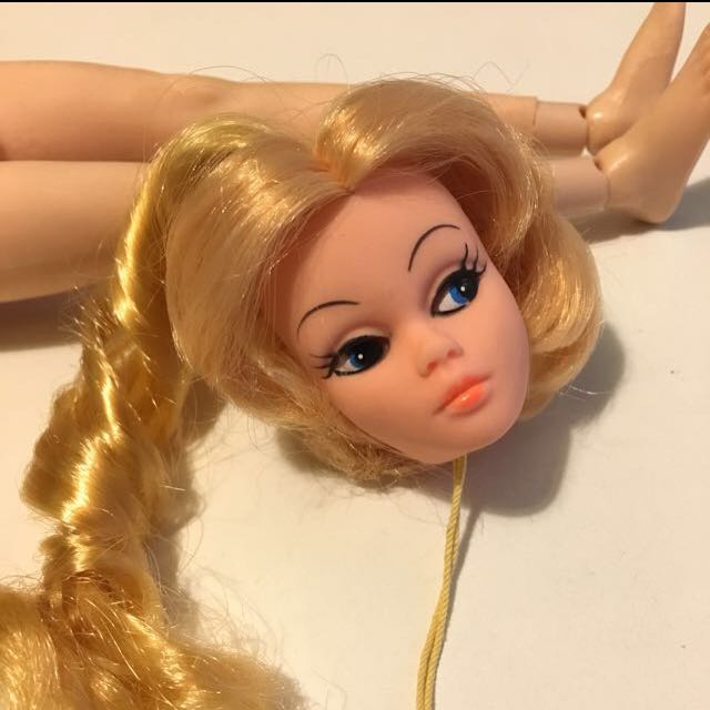 barbie with hair that grows