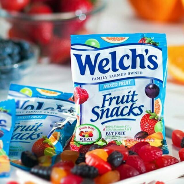(40 Pack) Welch's Mixed Fruit Snacks 🍓🍇🍊 0.9 oz Gummy Fruit Snacks 📫🚚📦