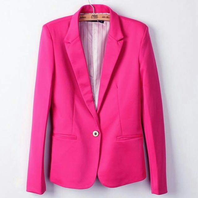 blazer zara pink