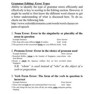 O Level English Editing Package