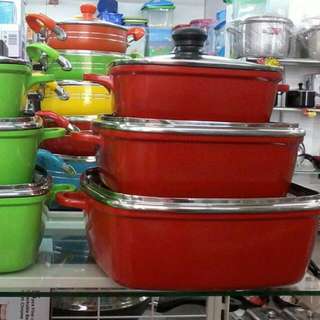 Barangan Kosmetikcomel Untuk Penjualan Di Carou Set Periuk Non Stick Square 1