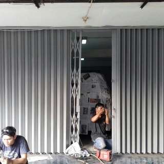 Rolling Door Folding Gate Termurah Pasang & Service Wilayah Jakarta Bogor Depok Tanggerang Bekasi 081381119799