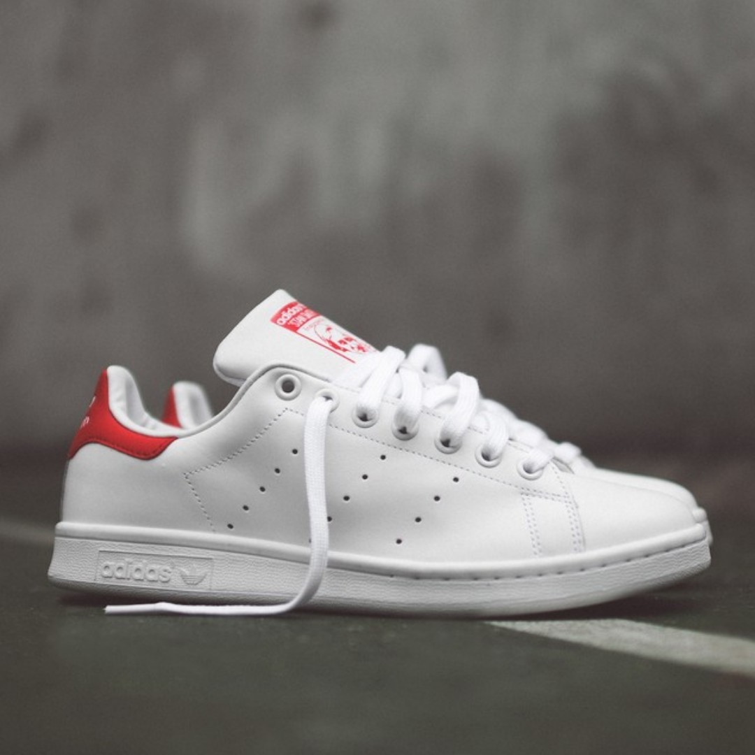 adidas stan smith red tab