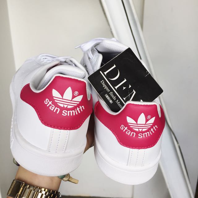 stan smith pink tab