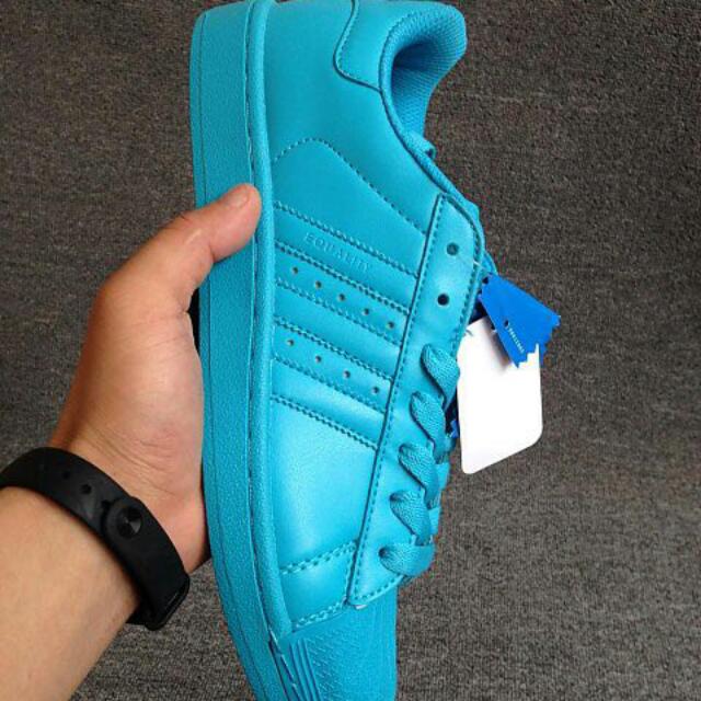 Adidas superstar supercolor sky blue 38 top