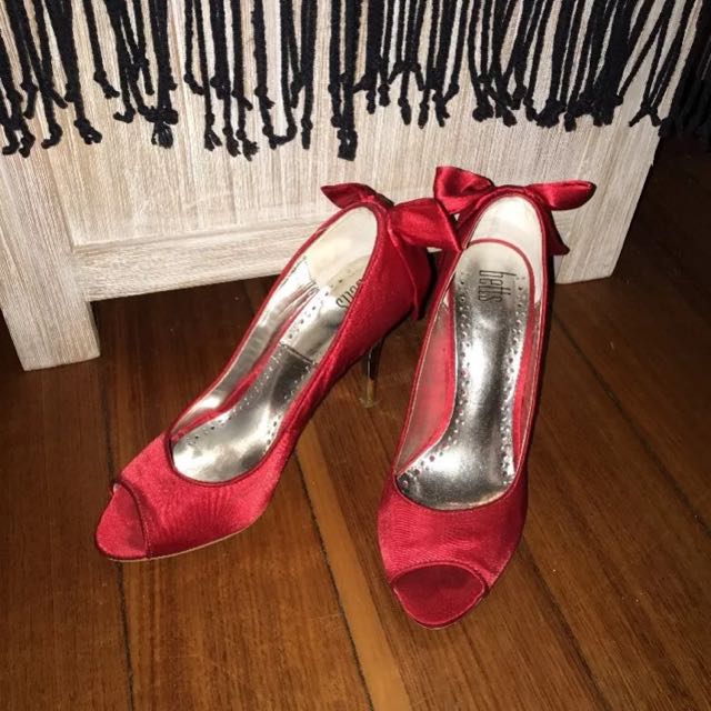 Betts red heels sales