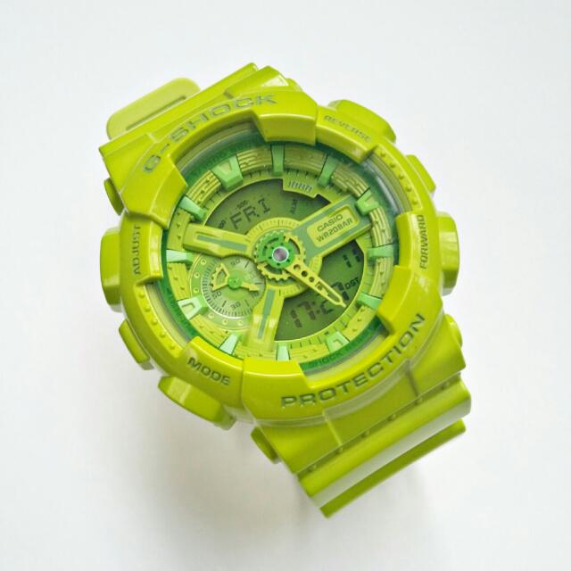 G shock store hyper green