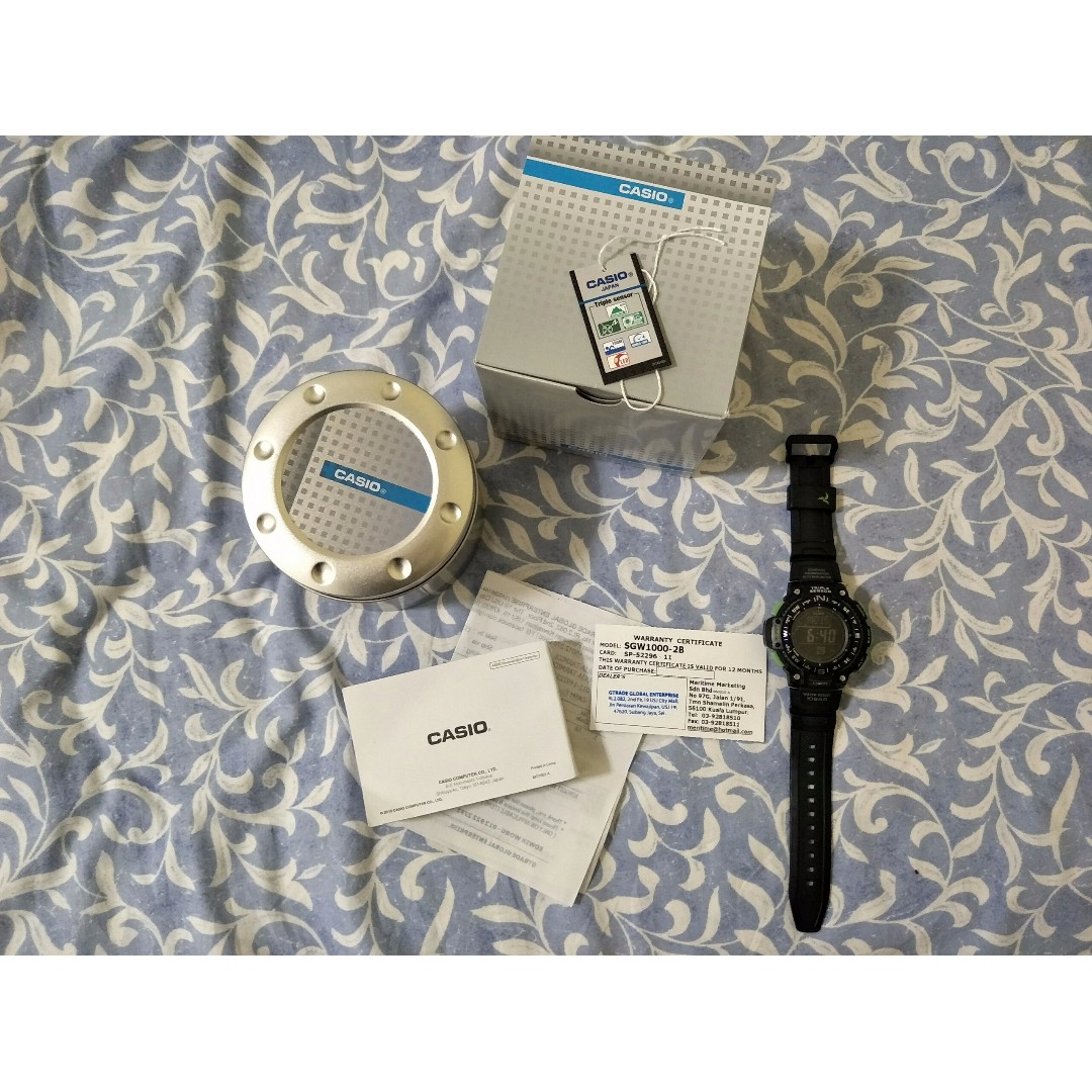 Casio outgear triple sensor store