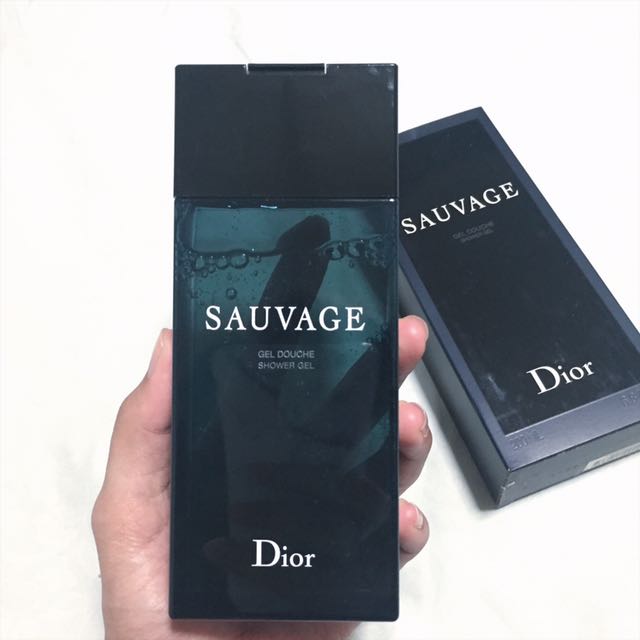 sauvage shower gel