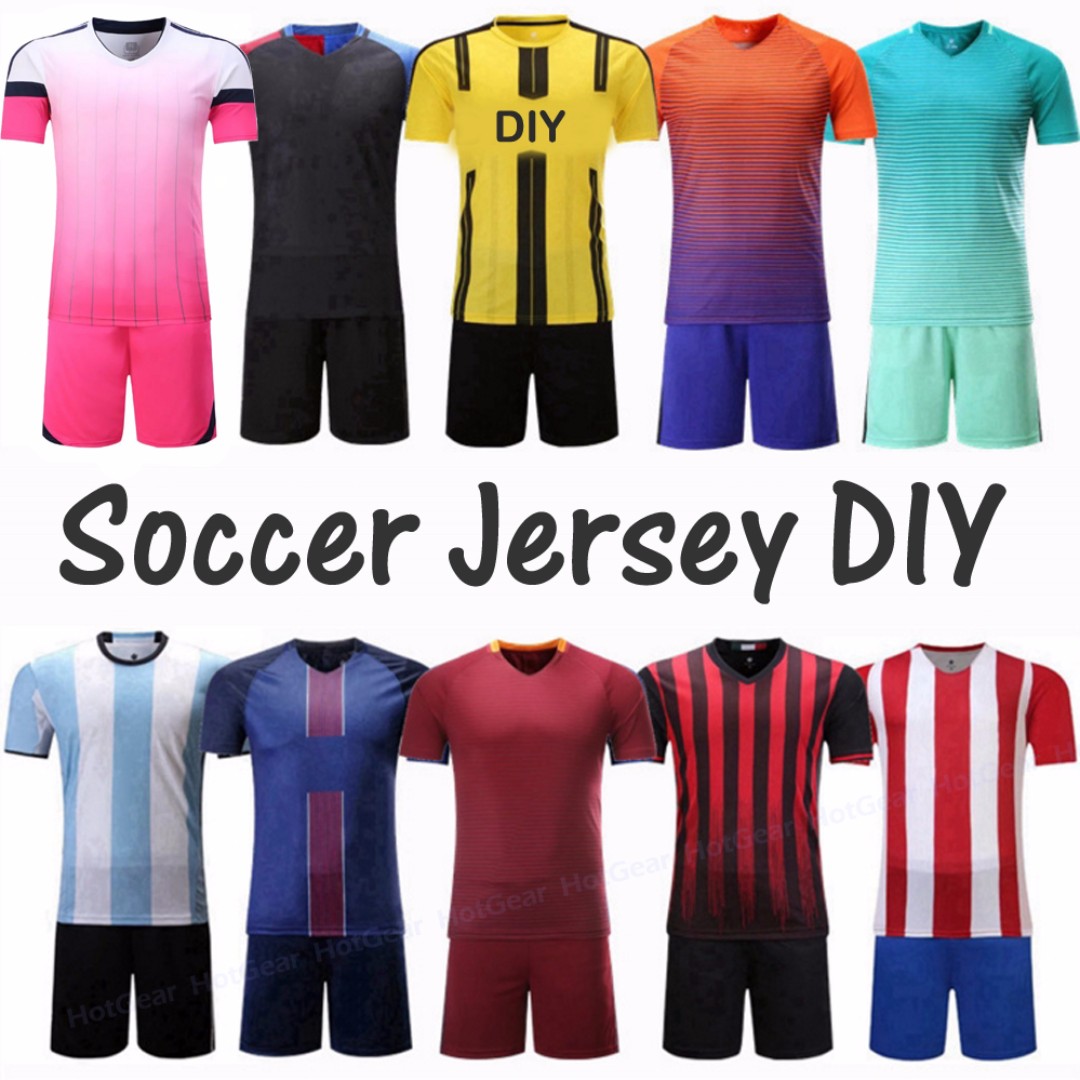 Club or DIY Jersey for Your Soccer Team 