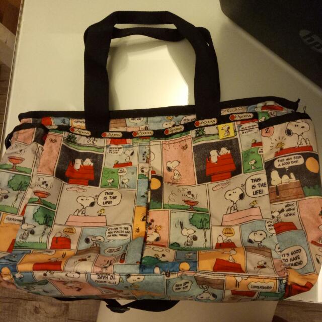 snoopy diaper bag